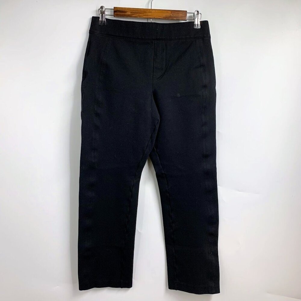 Spanx Women's The Perfect Pant Stretch Petite Crop‎ Casual Dress Pant Size M